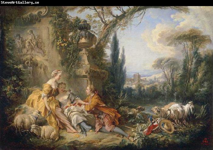 Francois Boucher Charms of Country Life